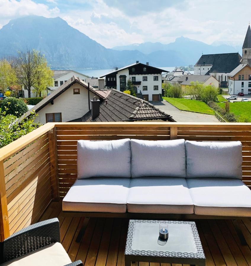 Traum Panorama Apartment Mit Berg & Seeblick Altmünster Zewnętrze zdjęcie